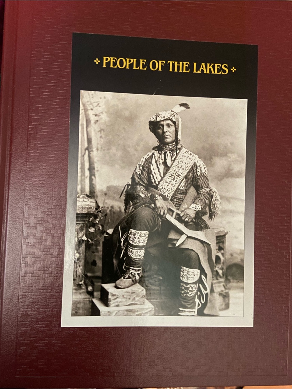 Vintage Time Life Native American Indian coffee table book People of the Lakes